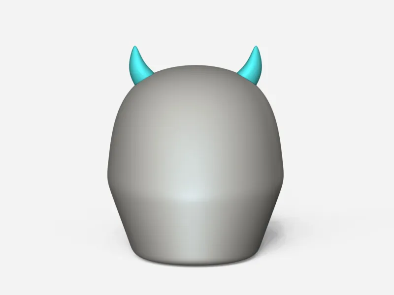 Little Devil Horn for Motorcycle Helmets - Accessory