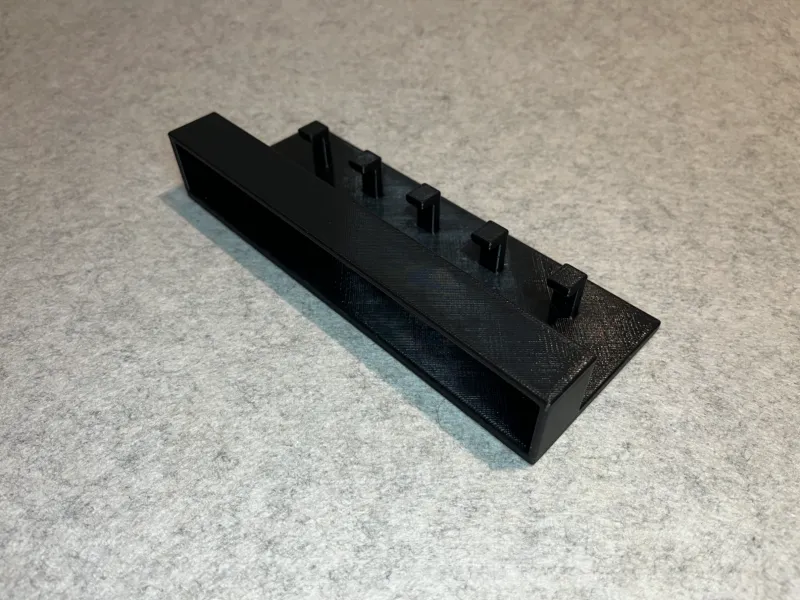 Wall key hook organizer
