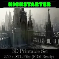 GrimDark Terrain (Essential Pack) (Free Sample) Kickstarter-2