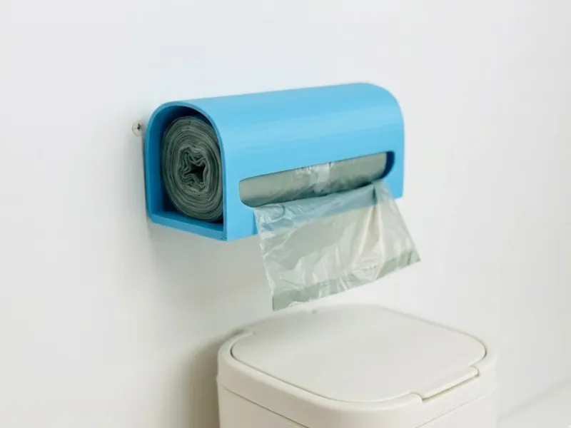 壁挂式垃圾袋架