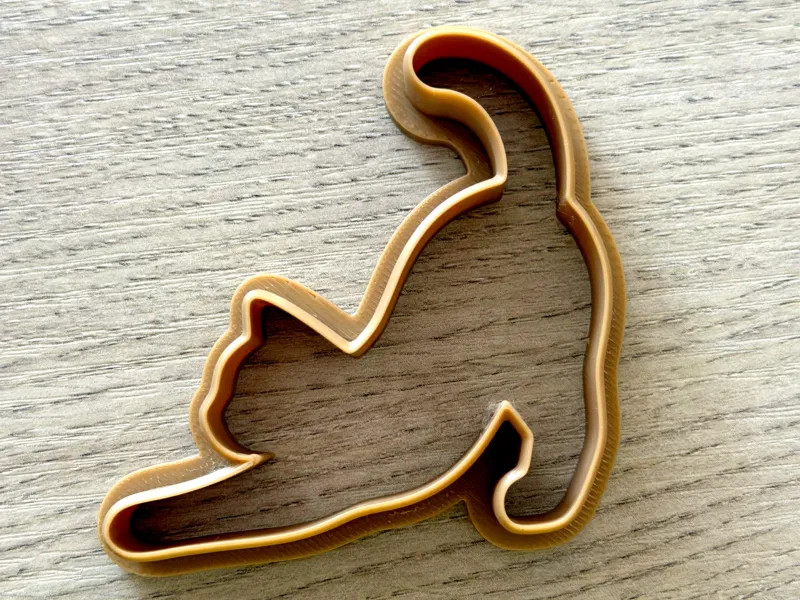 Katten koekjesvorm, koekjesvorm, kat, dier, gereedschap, keuken