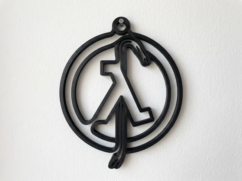 Half Life Lambda Crowbar Wall Art