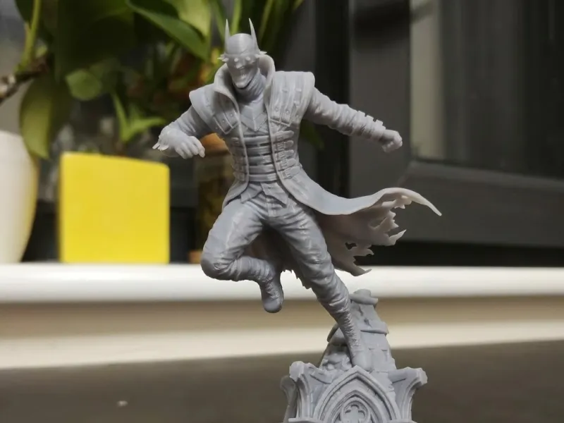 STL Inspirado no Batman Que Ri | Impressão 3D em Resina do Cavaleiro das Trevas