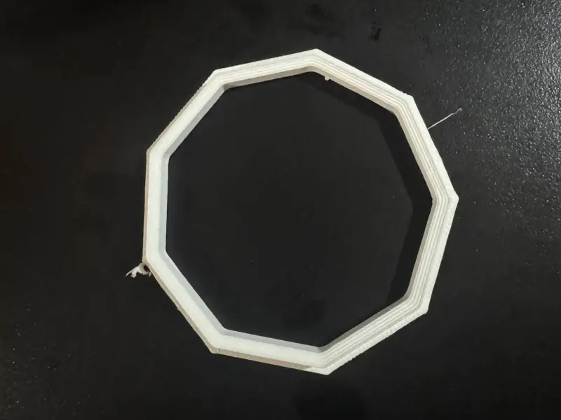 Cuuter cookie nonagono