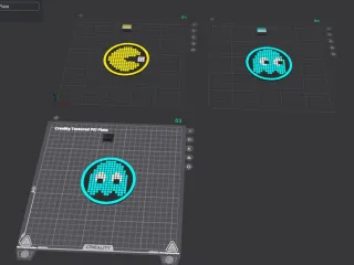 Pacman 8bit Coasters - CFS & NON-CFS