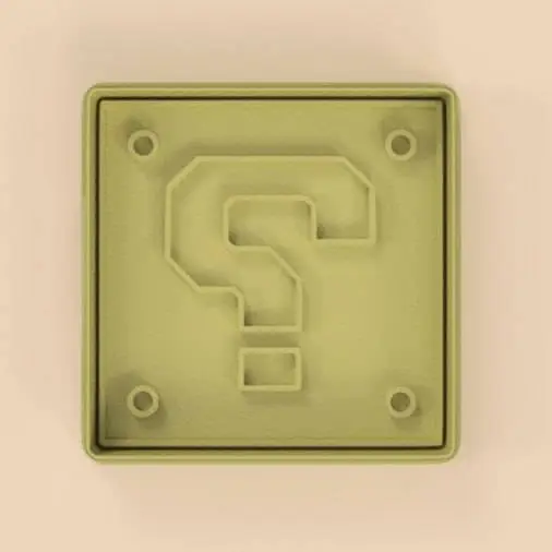 surprise box Mario Bross cutter + stamp