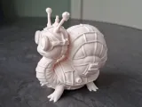 Steampunk Snail Miniature-0