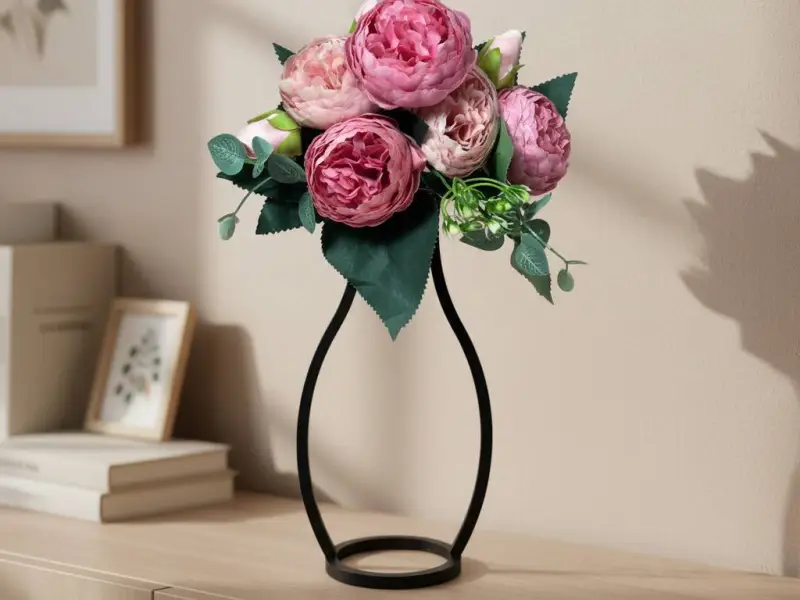 VASO MODERNO DE CONTORNO FINO PARA PLANTAS E CASA - FORMA L