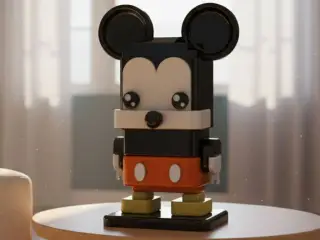 SQUARED MICKEY MOUSE - DISNEY CHARACTERS
