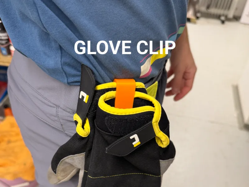 Handschoenclip