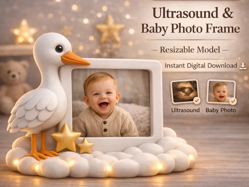 Ultrasound & Baby Photo Frame