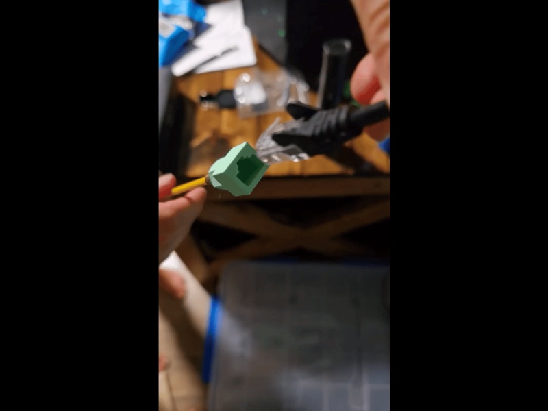 RJ34 Ethernet Attachment | Fish Tape