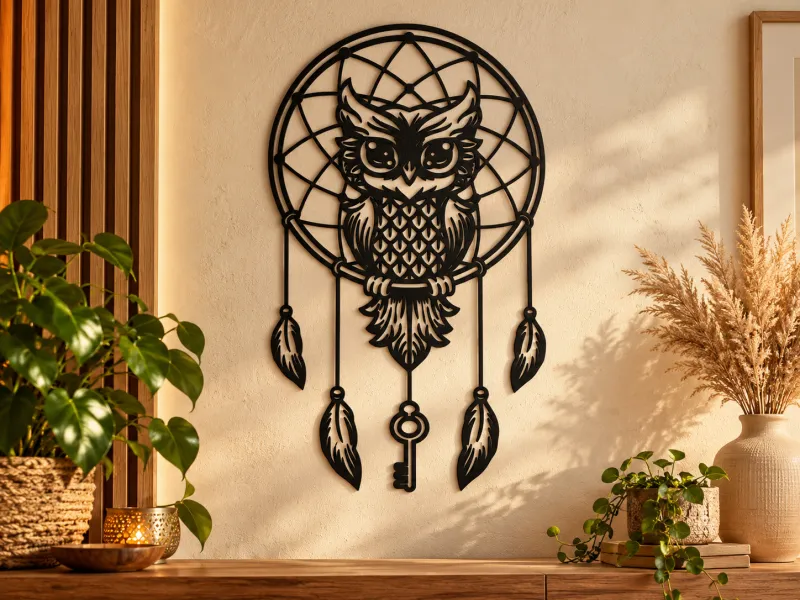 Arte de Pared - Atrapasueños Owel