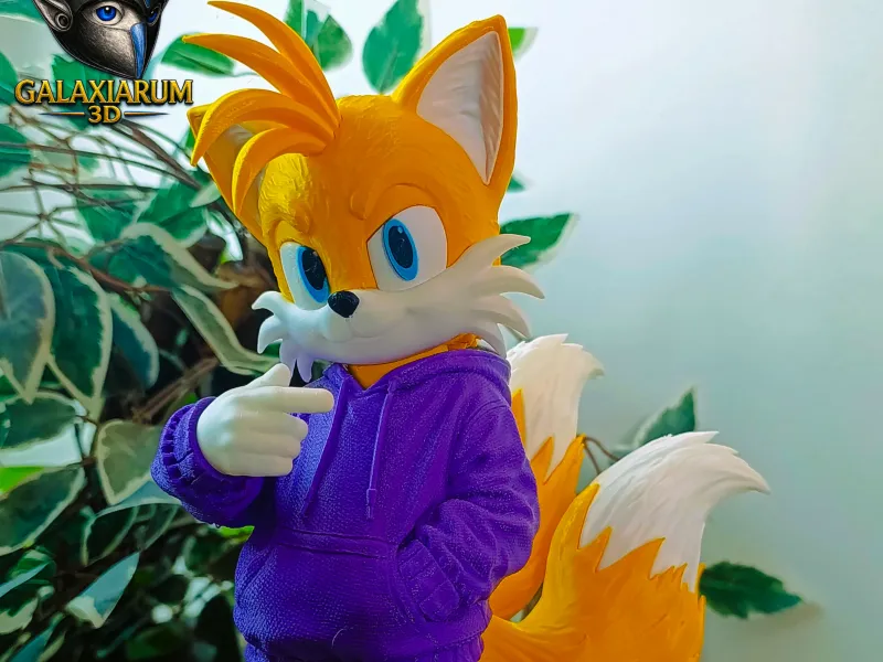 Casual Tails – Miles "Tails" Prower 🦊💜 | Multi-Part & Mult