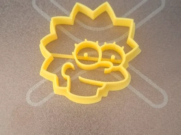 lisa_Simpson Cookie cutter