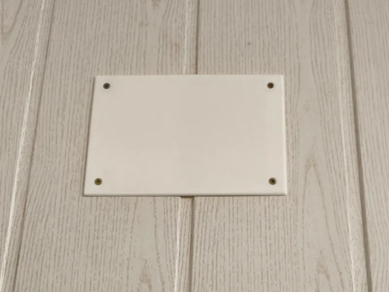 Tapa caja empalmes rectangular