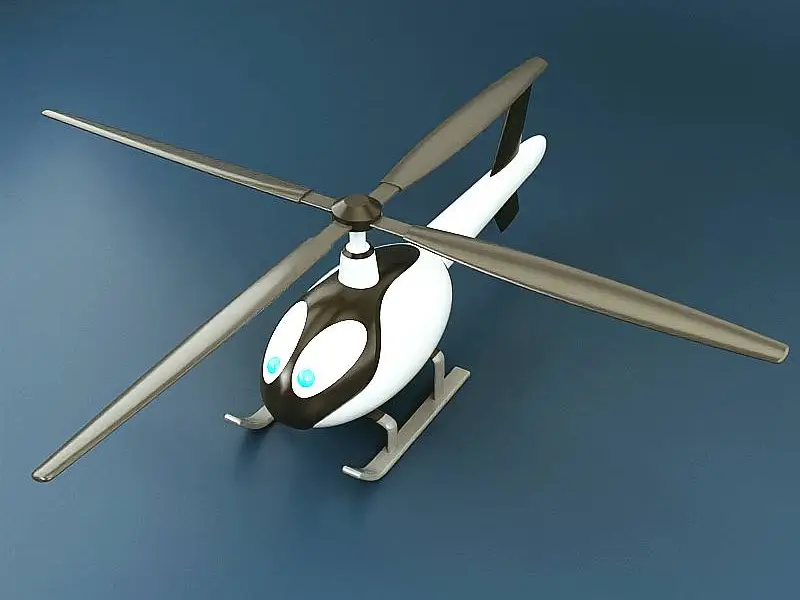 3d printable helicopter toy