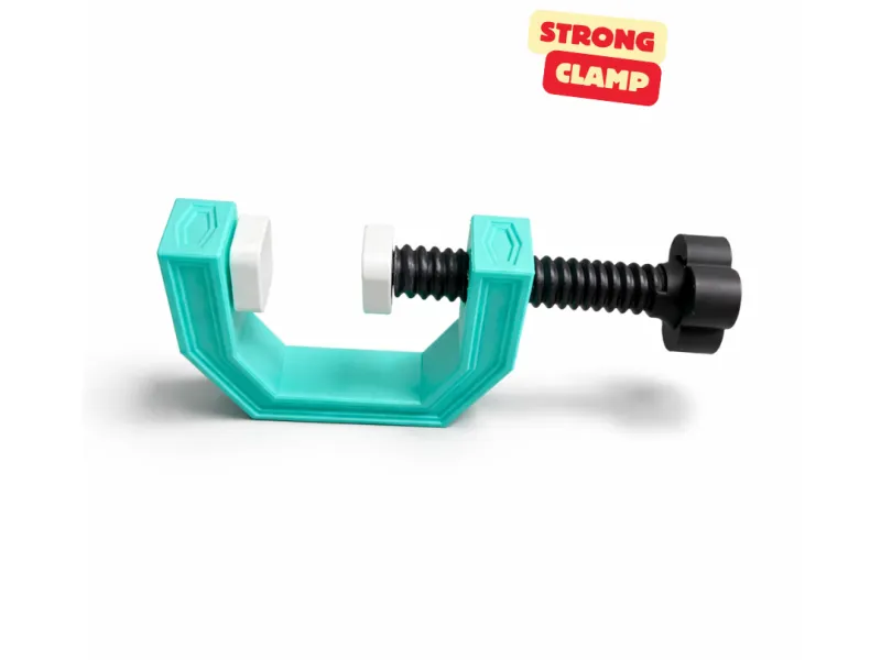 Strong Clamp – Practical 3D Printed Helper (No AMS needed!)