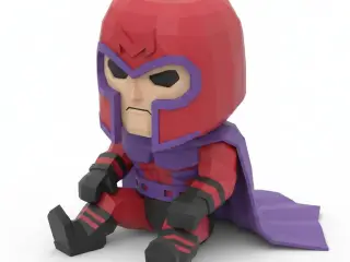 Magneto Chibi Figure 🧲💜