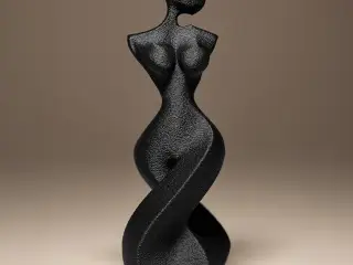 Abstract Woman Sculpture