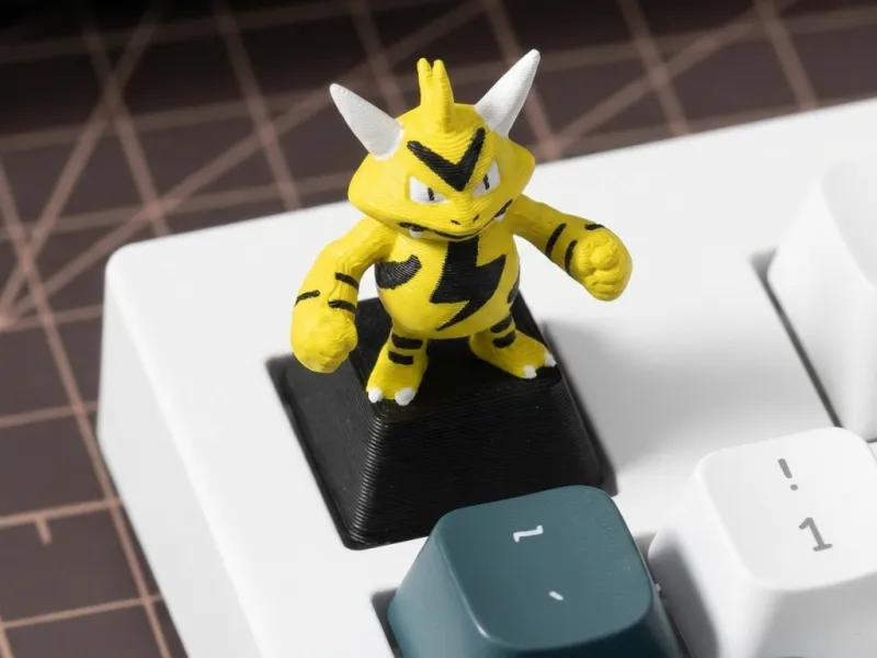 Electabuzz – Pokémon Mechanisch Toetsenbord Toetsenkap