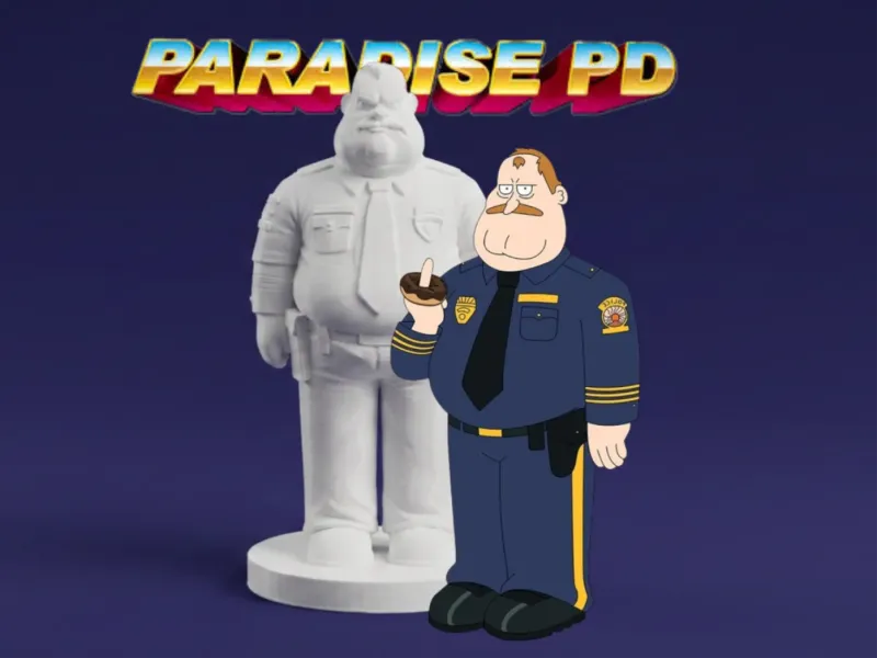 Randall Crawford – Paradise PD Inspired Figurine