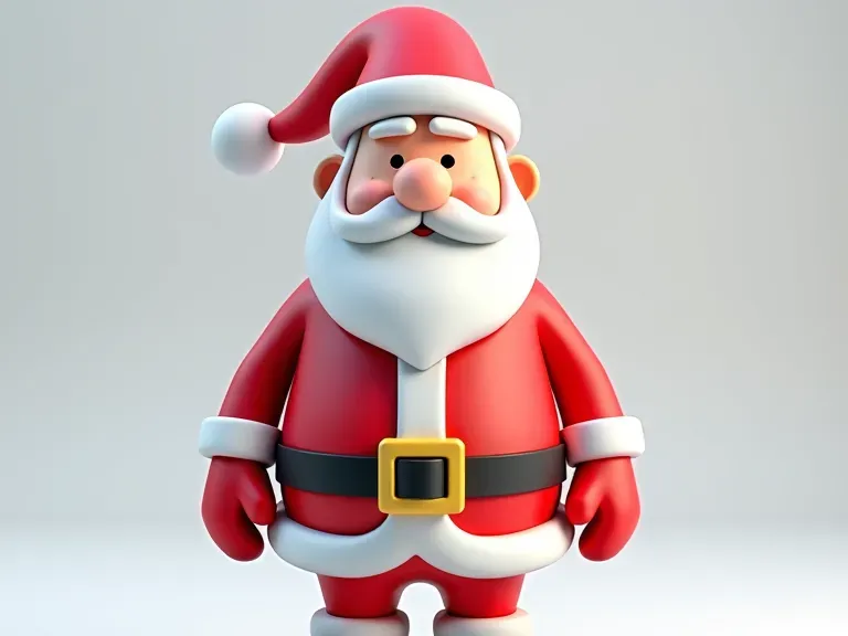 Christmas Santa Claus figure