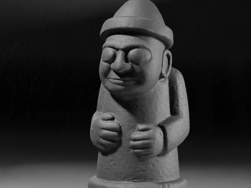 Figura de Jeju - Dol Hareubang