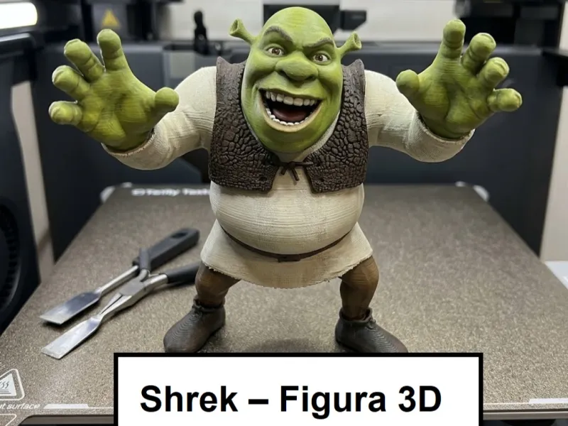 Shrek – Figura 3D
