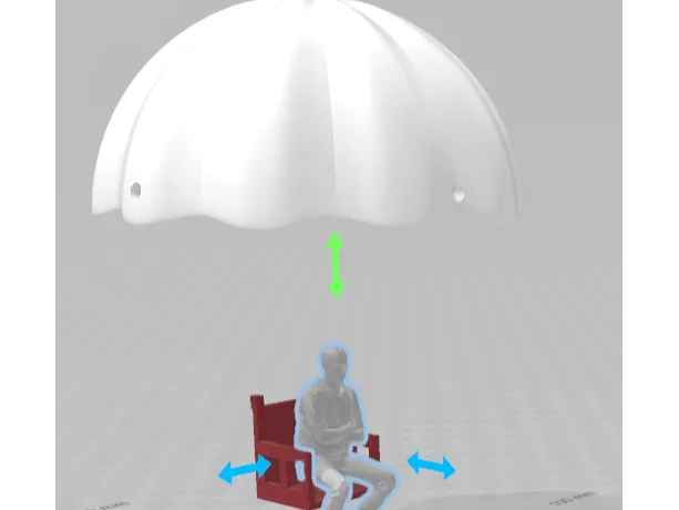 Parachute ride