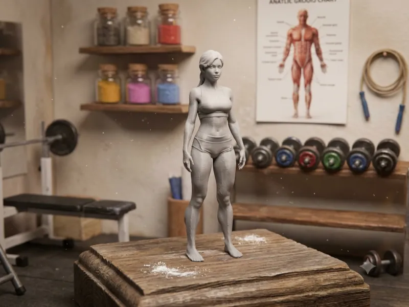 Athletic Woman