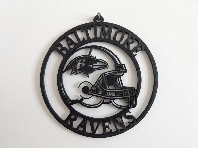 Baltimore Ravens NFL Duvar Sanatı