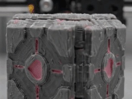 Companion Cube Plates