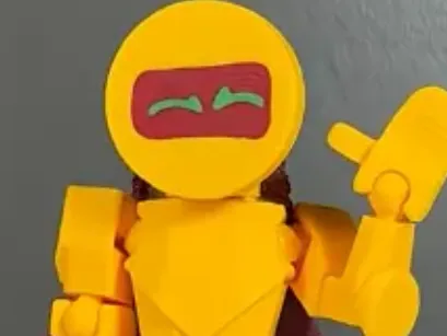 Guilded Guy Heads ( Extra 3)