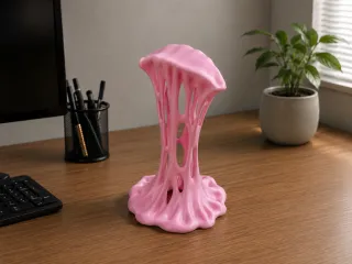 Stretched Bubblegum Headphone Stand - Creality