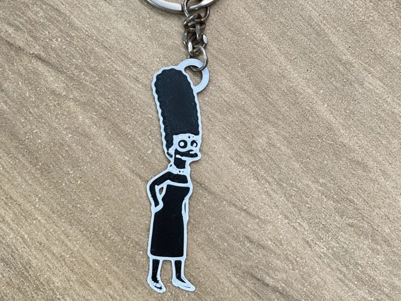 Schlüsselanhänger Marge Simpson