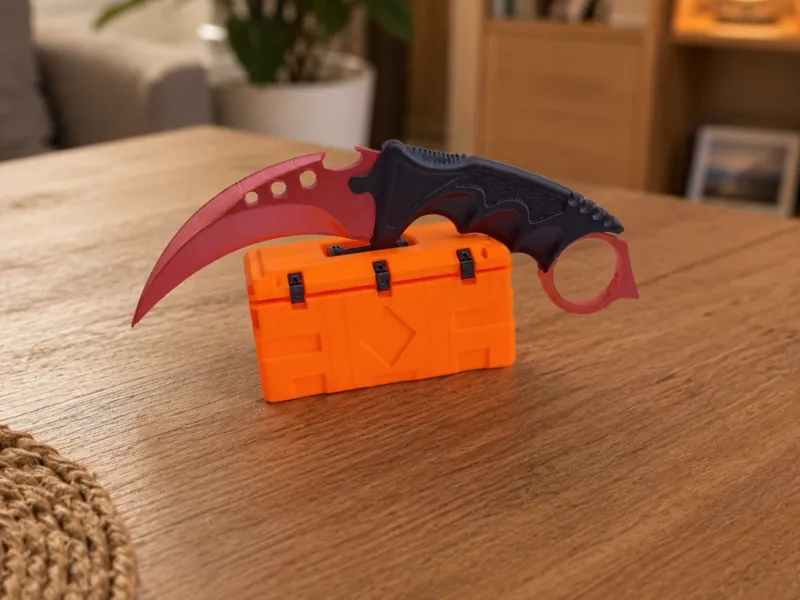 Karambit knife, 2 parts, no AMS counter strike.