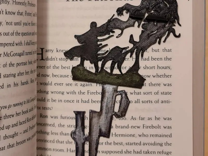 Harry Potter - Patronus-Zauber-Lesezeichen