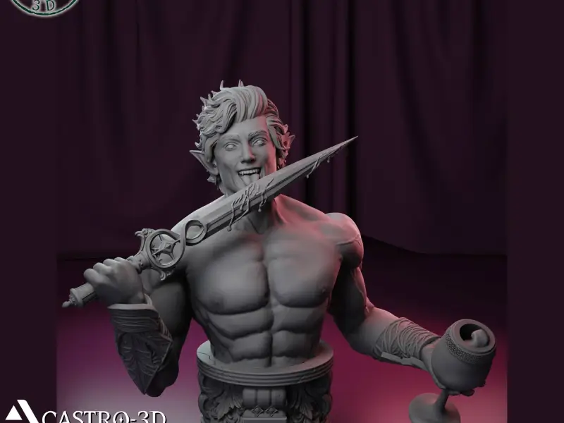 Astarion Ancunin NSFW - Baldurs Gate 3 Bust Collection