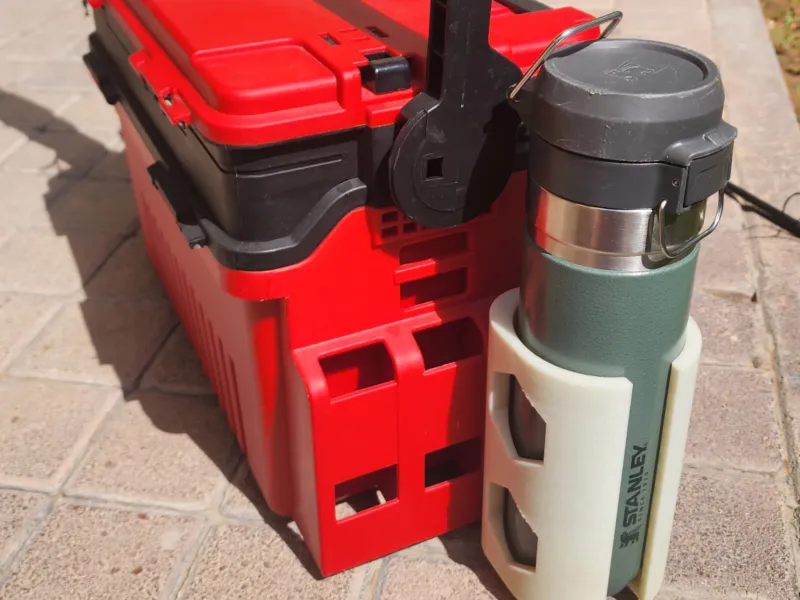 Soporte para vasos fácil de imprimir para caja de aparejos Temu