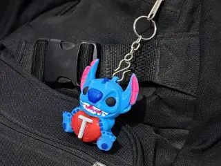Stitch T Keychain