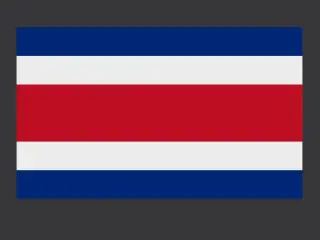 CR - Costa Rica decoration Flag