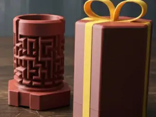 Gift puzzle box