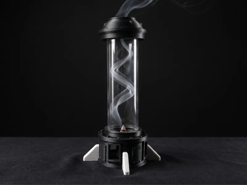Vortex Incense Burner - Industrial Storage Tank | Tornado