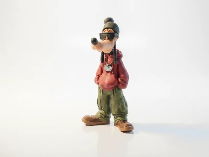 Goofy Figurine Disney Character 3D Printable