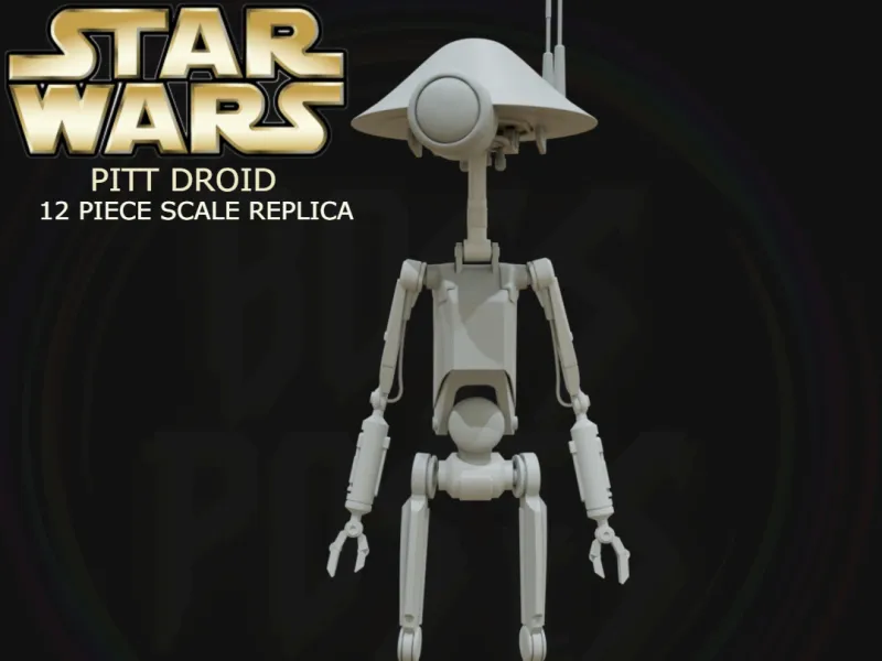 STAR WARS - PITT DROID   Replica  12 piece