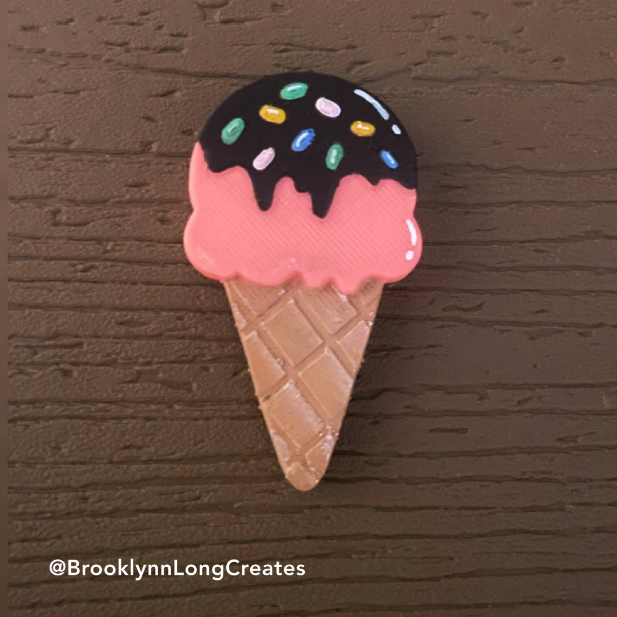 Cute Ice Cream Magnet