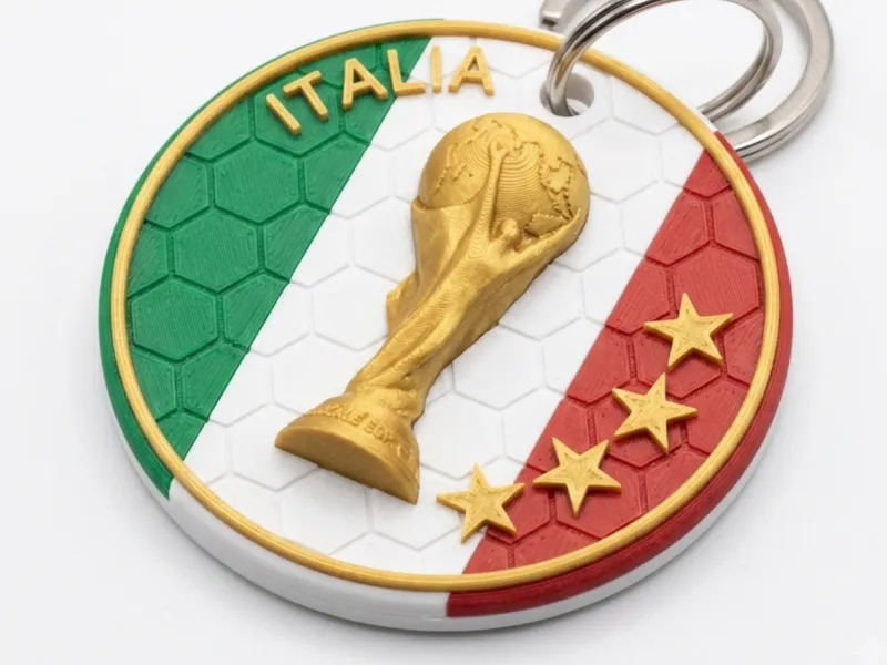 LLAVERO ITALIA CAMPEÓN (4 ESTRELLAS)