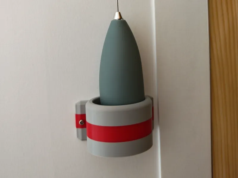 Milk frother holder