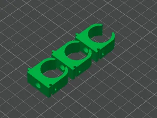 Pipe Clamps, U-Shaped Pipe Clips 20mm